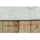 BAMBINO 1165 tapijt wasbaar Dierentuin voor kinderen antislip beige - TWEEDE-KLASSE PRODUCT