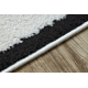 Kilimas MODE 8598 geometrinis kreminis / juodas - ANTROS KLASĖS PRODUKTAS