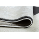 Modern Teppich MODE 8598 geometrisch creme / schwarz - ZWEITKLASSIGES PRODUKT
