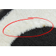 Carpet MODE 8598 geometric cream / black - SECOND-RATE PRODUCT