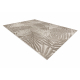 TEPPICH SIZAL FLOORLUX 20504 LAUBEN Champagner / taupe JUNGLE - ZWEITKLASSIGES PRODUKT