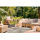 TEPPICH SIZAL FLOORLUX 20504 LAUBEN Champagner / taupe JUNGLE - ZWEITKLASSIGES PRODUKT