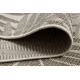 Covor sisal Floorlux 20504 Frunze şampanie si gri Junglă - SECUNDAR-COTATI PRODUSUL