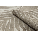 TEPPICH SIZAL FLOORLUX 20504 LAUBEN Champagner / taupe JUNGLE - ZWEITKLASSIGES PRODUKT