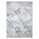 Teppich SAMPLE MELIS Marmor creme / grau