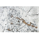 Teppich SAMPLE MELIS Marmor creme / grau