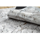 Teppich SAMPLE MELIS Marmor creme / grau