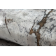 Teppich SAMPLE MELIS Marmor creme / grau