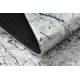 Teppich SAMPLE MELIS Marmor creme / grau