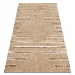 Teppich SAMPLE ETOILE C2873A Strukturell Geometrisch beige