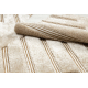 Teppich SAMPLE ETOILE C2873A Strukturell Geometrisch beige