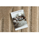 Teppich SAMPLE ETOILE C2873A Strukturell Geometrisch beige