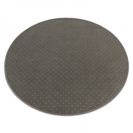 Carpet round AKTUA 194 grey