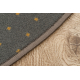 Carpet round AKTUA 194 grey
