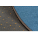 Carpet round AKTUA 194 grey