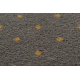 Carpet round AKTUA 194 grey