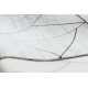 Carpet SAMPLE BELLA F204 Geometric white / light grey fringes
