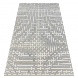 Carpet SAMPLE LOTUS 07839A Geometric beige / grey