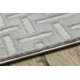 Teppe SAMPLE LOTUS 07839A Geometrisk beige / grå