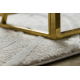 Tæppe SAMPLE COZY C3325A Struktur Bølger beige / fløde