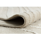 Tæppe SAMPLE COZY C3325A Struktur Bølger beige / fløde