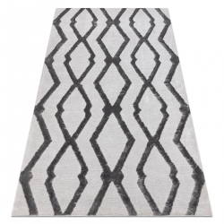 Tapijt SAMPLE COZY C3195A Structureel Boho lichtgrijs
