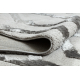 Teppich SAMPLE COZY C3195A Strukturell Boho Hellgrau