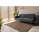 Carpet SAMPLE PENELOPE 07964A GEOMETRICAL SQUARES STRUCTURED brown