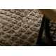 Teppich SAMPLE PENELOPE 07964A GEOMETRISCHE QUADRATE STRUKTURIERT braun