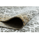 Teppich SAMPLE BELLA F201B Abstraktion grau / gold Fransen  