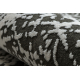 Teppich SAMPLE BELLA F201B Abstraktion grau / gold Fransen  