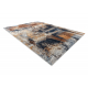 Teppich SAMPLE VEGAS 07790a ABSTRAKTION rost / blau