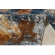 Carpet SAMPLE VEGAS 07790a ABSTRACTION rust / blue