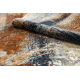 Teppich SAMPLE VEGAS 07790a ABSTRAKTION rost / blau