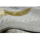 Teppich SAMPLE GOLD LEAF SUNSET 85228 Palmenblätter grau / gold