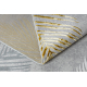 Teppich SAMPLE GOLD LEAF SUNSET 85228 Palmenblätter grau / gold