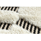 Teppich SAMPLE ETOILE C3711A Strukturell Boho Creme