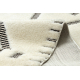 Teppich SAMPLE ETOILE C3711A Strukturell Boho Creme