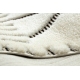 Teppich SAMPLE ETOILE C3711A Strukturell Boho Creme