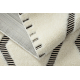 Teppich SAMPLE ETOILE C3711A Strukturell Boho Creme