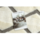 Tapis SAMPLE ETOILE C3711A Structurel Boho crème