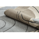 Teppich SAMPLE MILANO B7164A GEOMETRISCHE KREISE creme / grau