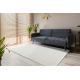 Carpet SAMPLE ARVEN LI17A Cream / light grey fringes