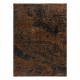 Carpet SAMPLE LIKYA LB75B Abstraction grey / terracotta fringes