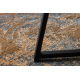 Carpet SAMPLE LIKYA LB75B Abstraction grey / terracotta fringes