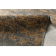 Carpet SAMPLE LIKYA LB75B Abstraction grey / terracotta fringes