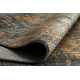 Carpet SAMPLE LIKYA LB75B Abstraction grey / terracotta fringes