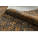 Carpet SAMPLE LIKYA LB75B Abstraction grey / terracotta fringes