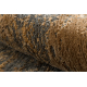 Carpet SAMPLE LIKYA LB75B Abstraction grey / terracotta fringes
