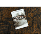 Carpet SAMPLE LIKYA LB75B Abstraction grey / terracotta fringes